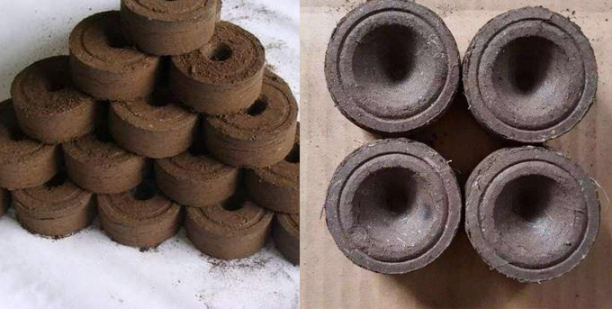 我公司生產的育苗塊液壓機生產的產品效（xiào）果（guǒ）