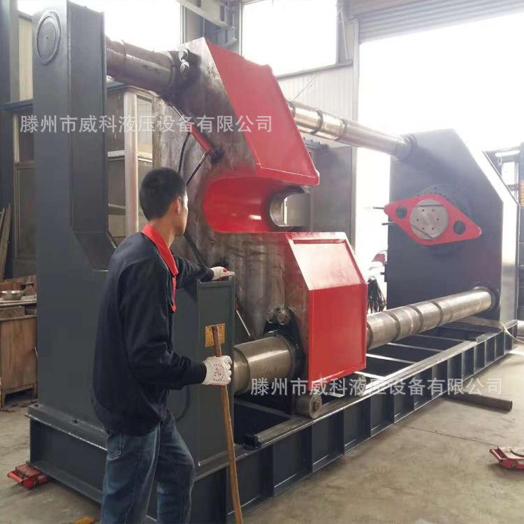 臥式輪（lún）軸拆裝機工作運行